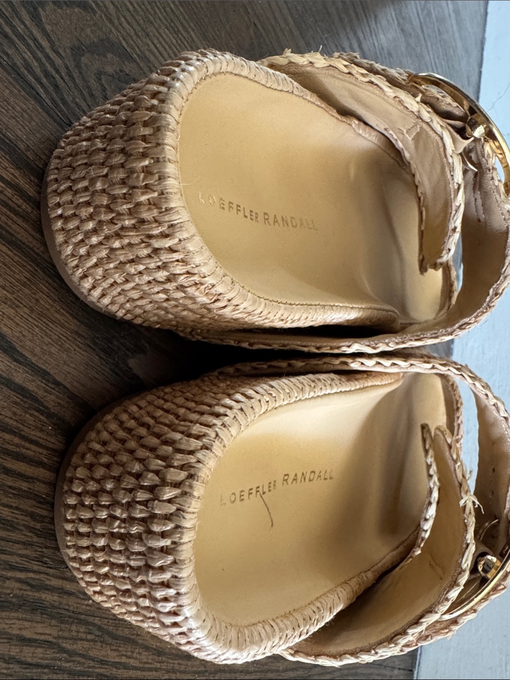 Loeffler Randall Theo 40MM Cotton-Blend Platform Sandals 6.5 - Picture 15 of 15